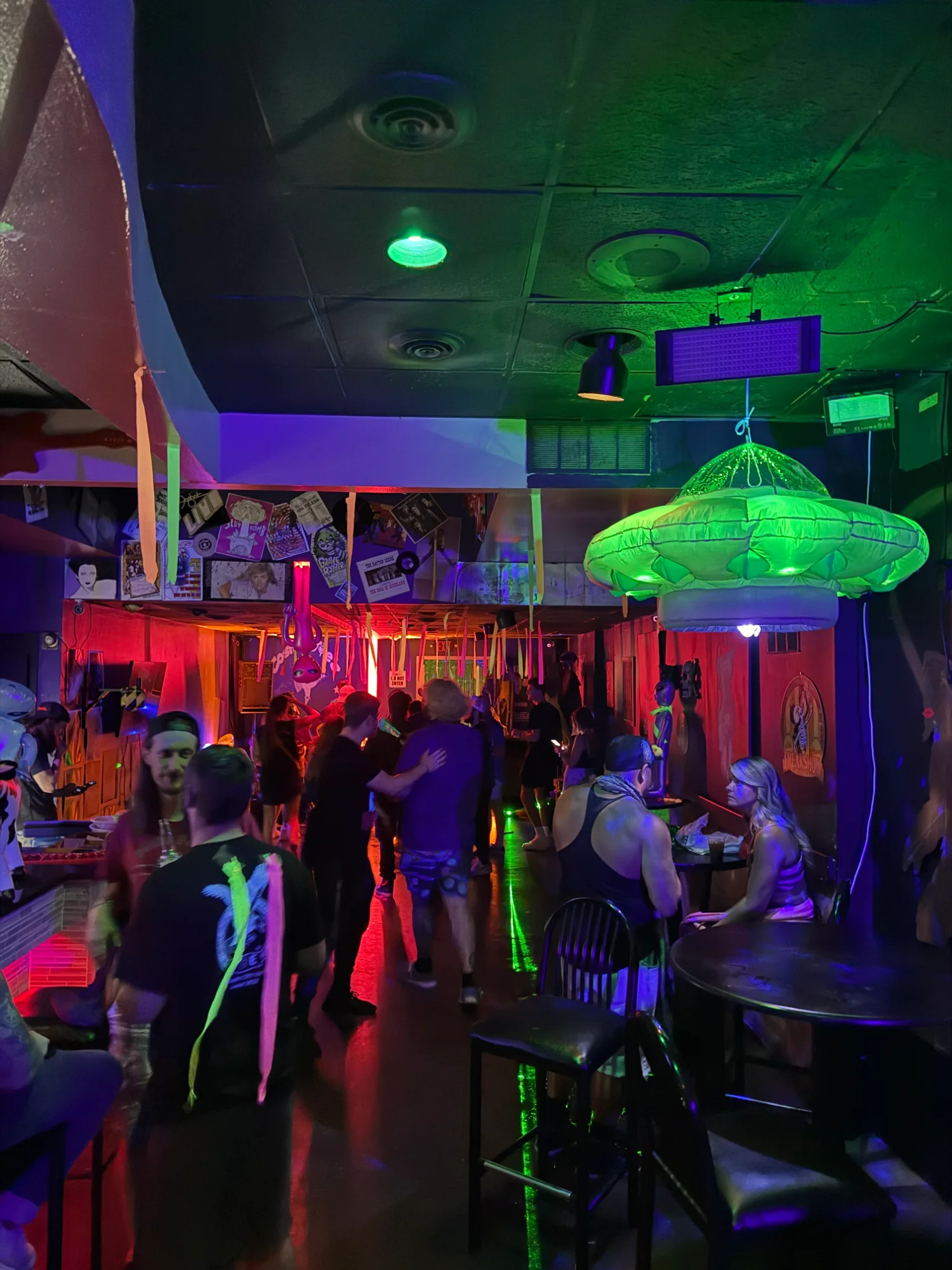 Cosmo Joe's alien themed event